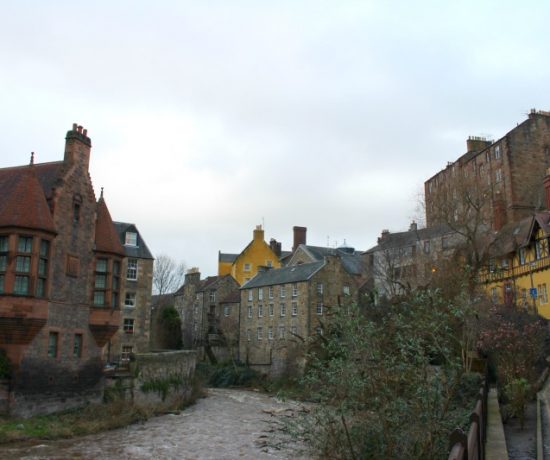 water of leith at dean village